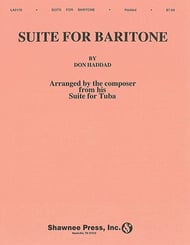 SUITE FOR BARITONE BARITONE SOLO cover Thumbnail